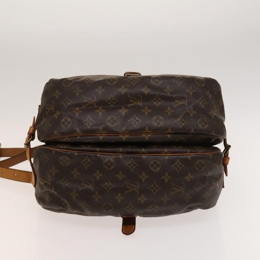 Authentic LOUIS VUITTON Monogram Saumur 35 Shoulder Bag M42254 LV - Picture 12 of 16